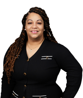 Kelli Robinson, Receptionist at Akbar Thomas